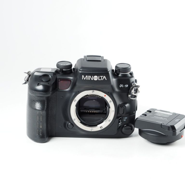 MINOLTA α-9 一眼レフ フィルムカメラ ボディ ミノルタ α9 データー