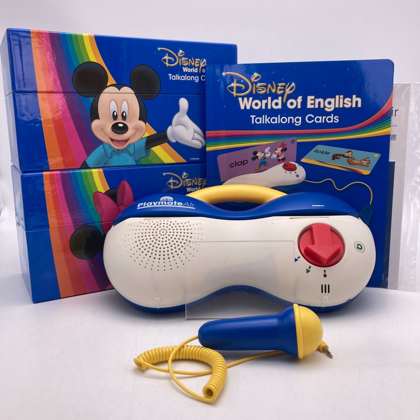 最新 トークアロング プレイメイトエアー ディズニー英語システム DWE