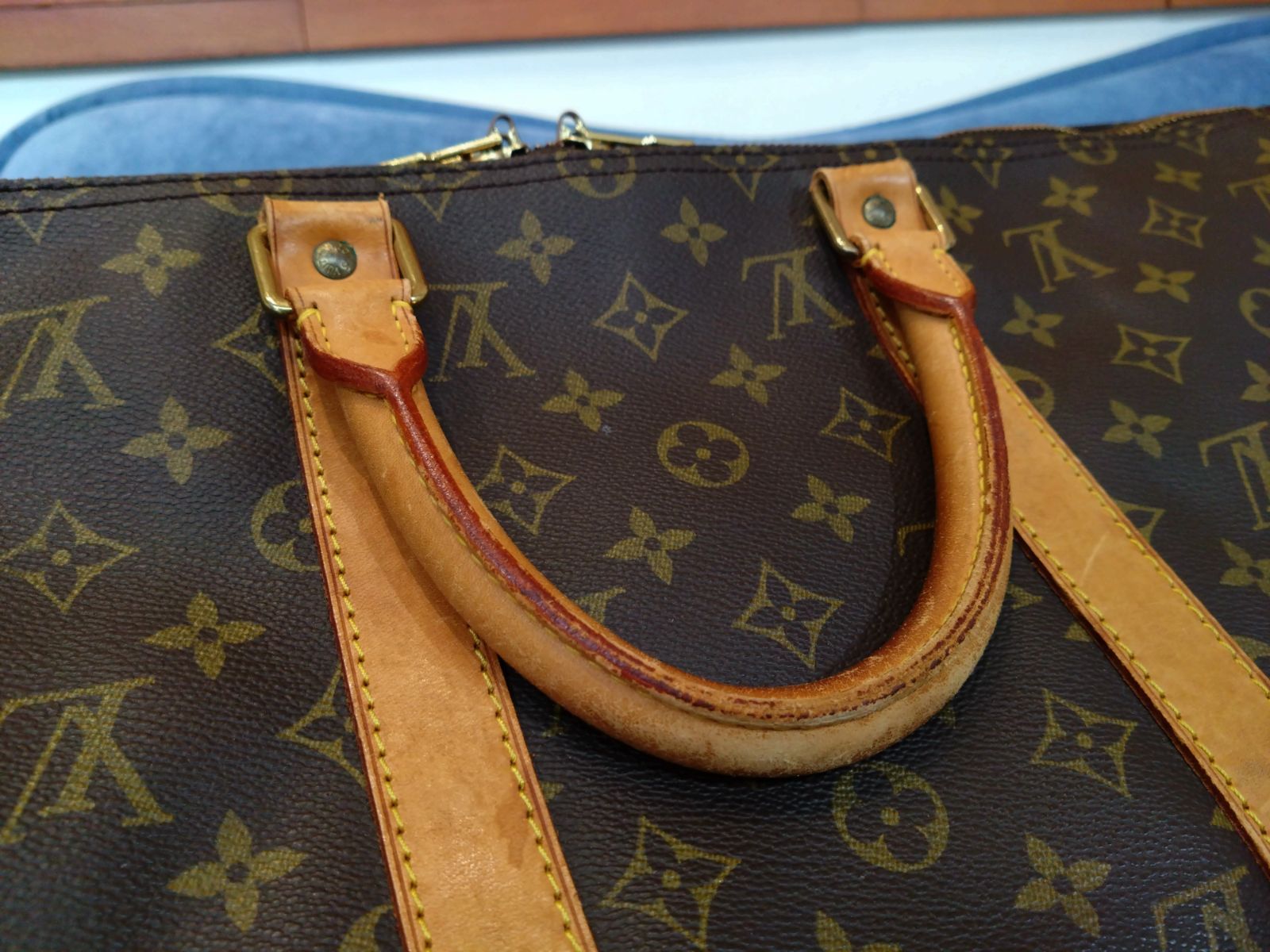 ☆NA04849 大人気！ LOUIS VITTON ルイヴィトン モノグラム キーポル50