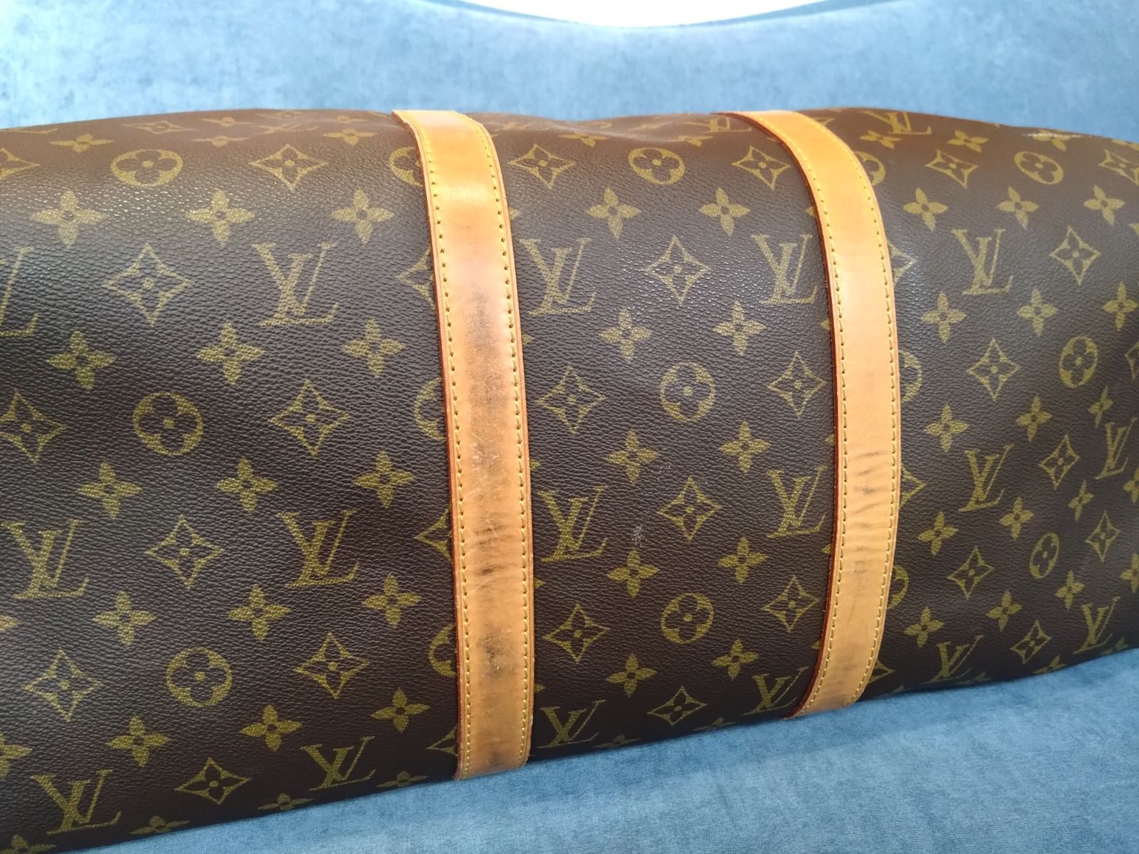 ルイ・ヴィトン LOUIS VUITTON ボストンバッグ キーポル50 ブランド古着】モノグラム キーポル50 ボストンバッグ（ボストンバッグ