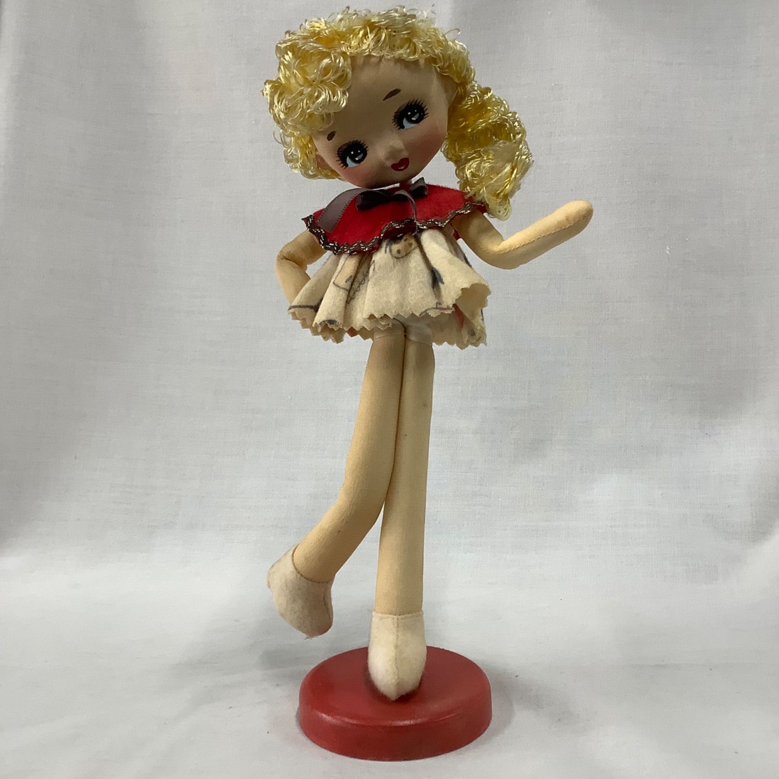 〇Kb右1050 デッドストック 昭和レトロ ポーズ人形 女の子 〇Kb右1050 デッドストック 昭和レトロ ポーズ人形 女の子