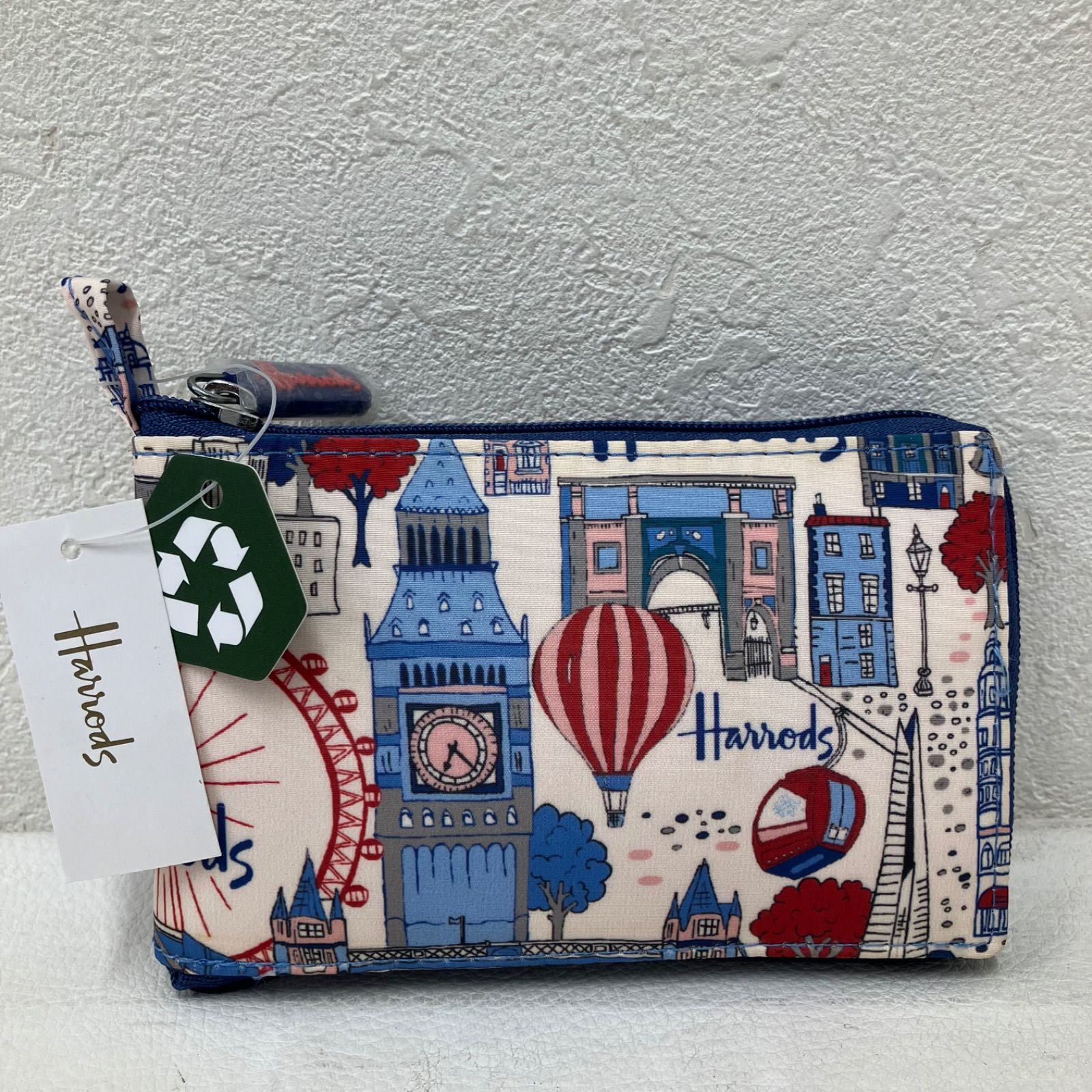 6509 良品 Harrods ハロッズ ロンドン限定 日本未発売 エコバッグ 
