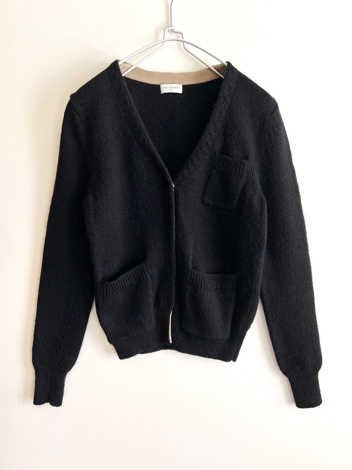 DRIES VAN NOTEN ドリスヴァンノッテン ミリタリーデザイン ニットカーディガン セーター