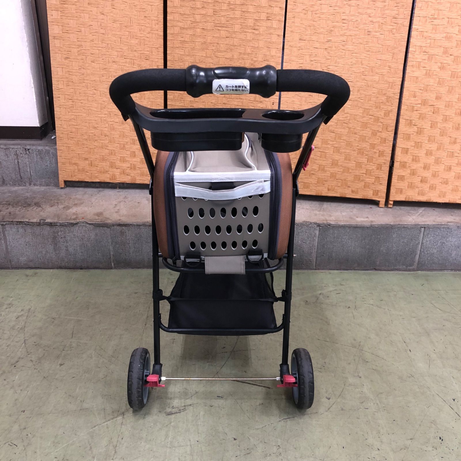 犬用品 $ 【値下げ交渉可能】 ペット用キャリーカート 三輪バギー 