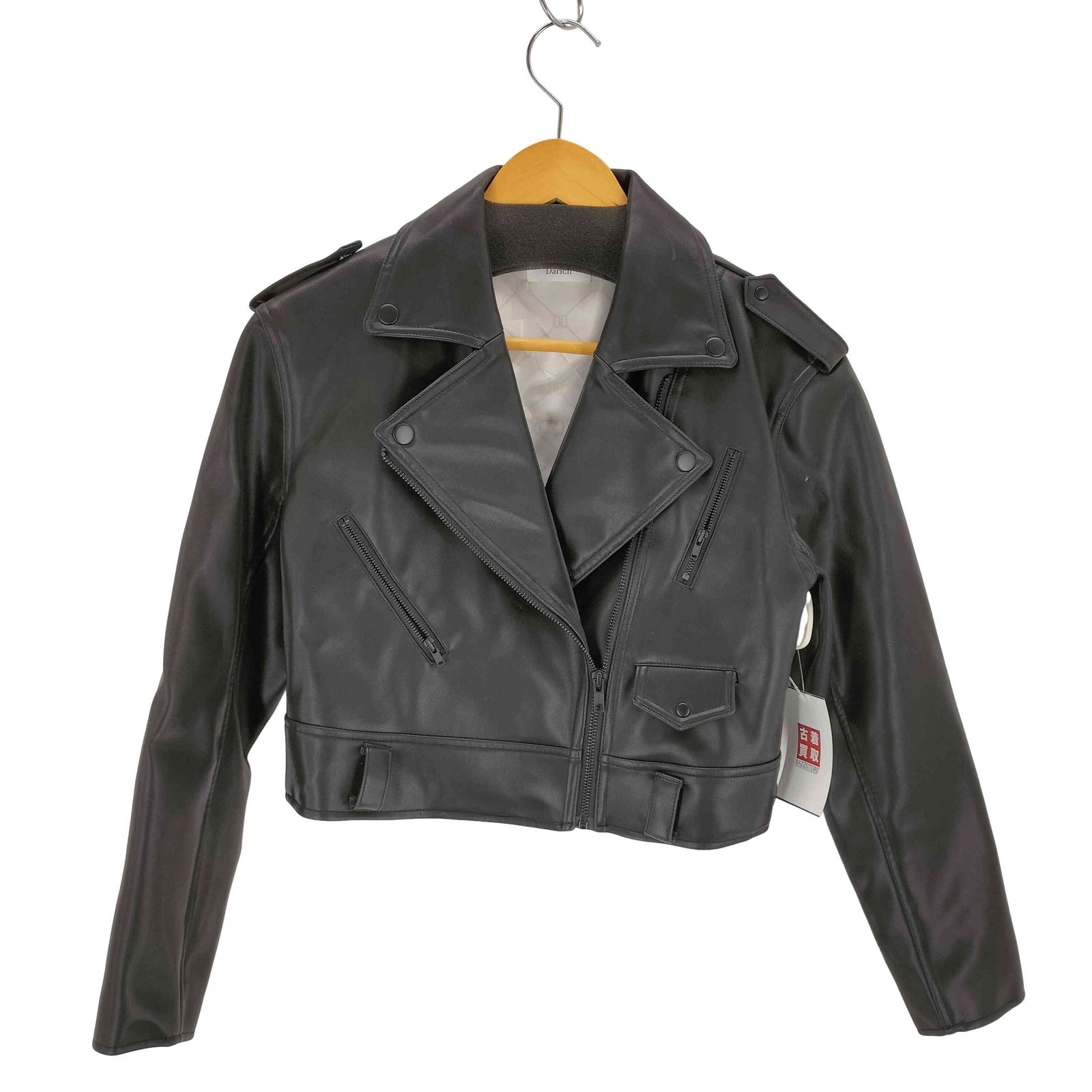 ダーリッチ　カラーライダースジャケット ダーリッチ Darich カラーライダースジャケット （サックス