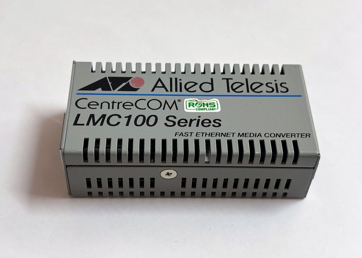 Allied Telesis メディアコンバータ centreCOM LMC102（5VDC 1.6A