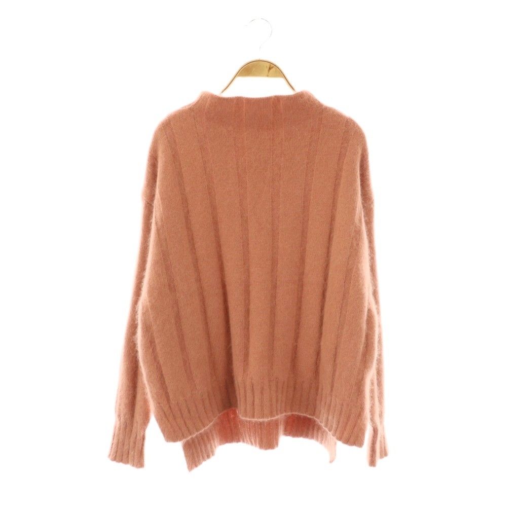 ルシェルブルー LE CIEL BLEU アンゴラ混モックネックニット セーター