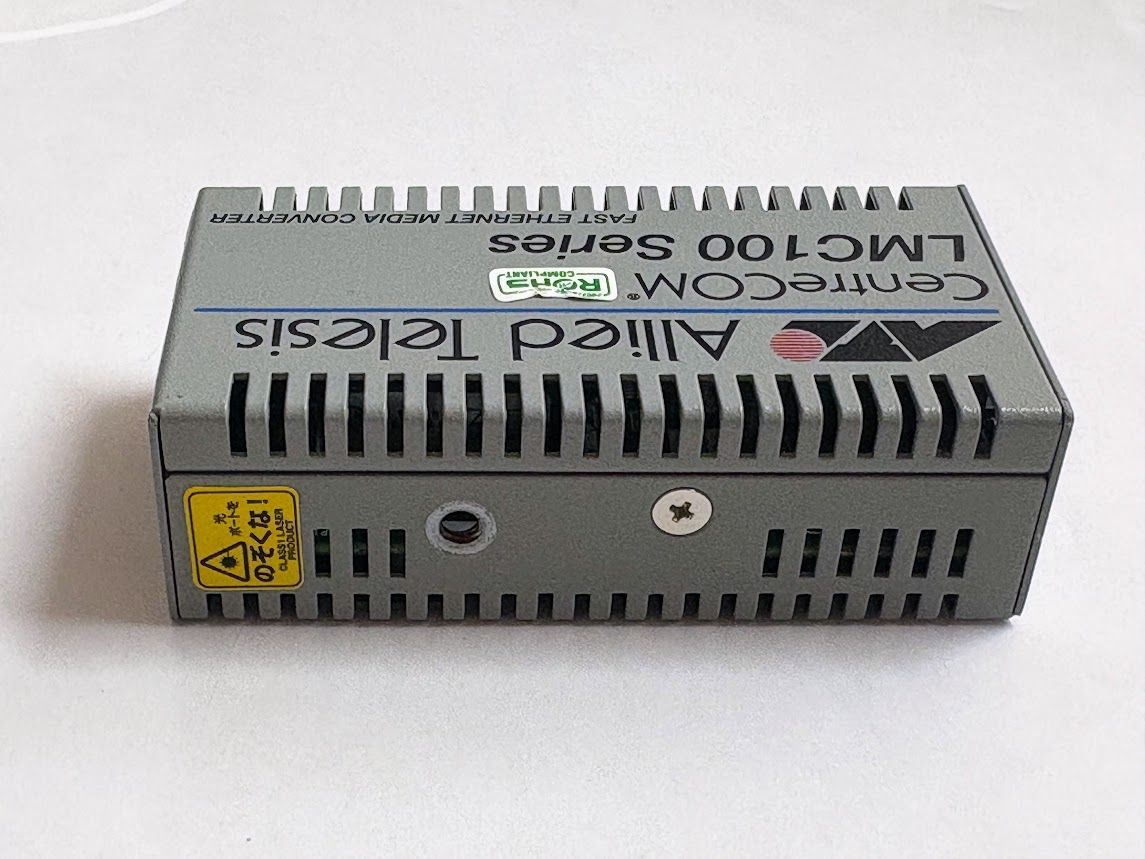 Allied Telesis メディアコンバータ centreCOM LMC102（5VDC 1.6A