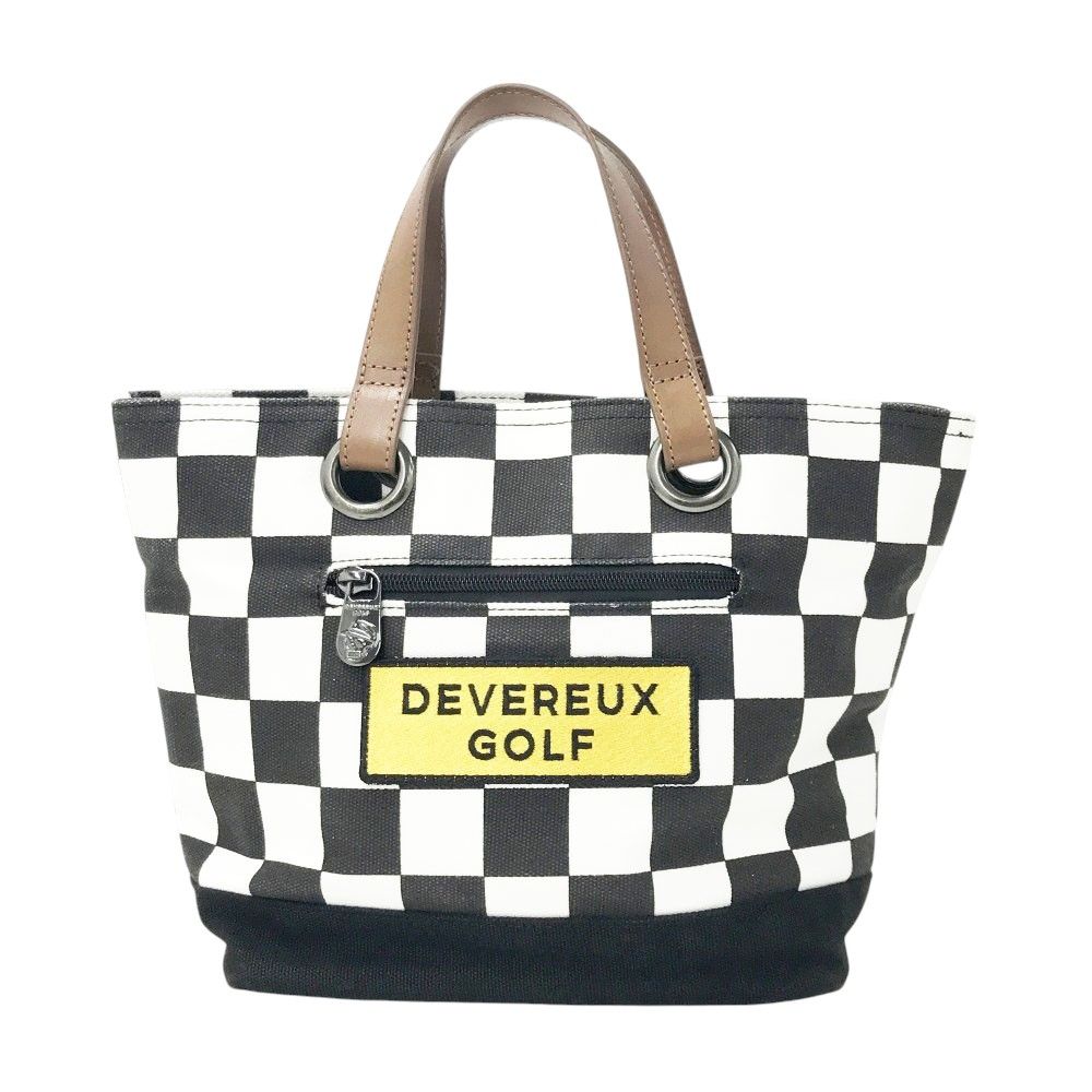 完売品　デヴァローゴルフ　DEVERAUX GOLF チェック柄　カートバッグ 完売品 デヴァローゴルフ DEVERAUX GOLF チェック柄 カートバッグ