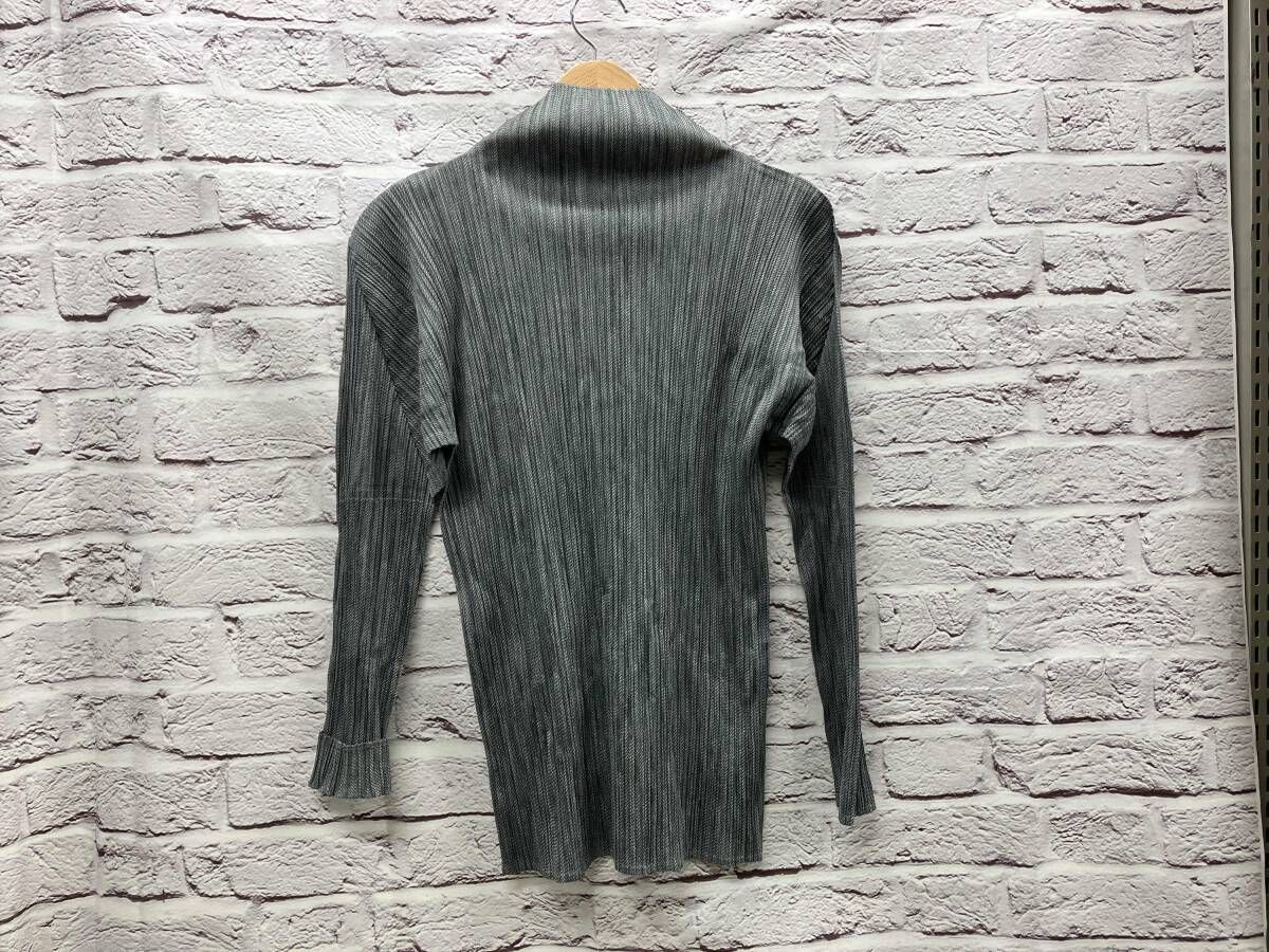 PLEATS PLEASE PP54-JK404 長袖シャツ・ブラウス 表記サイズ 3 グレー