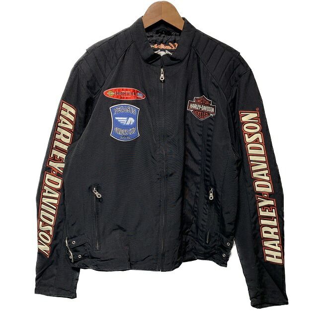 フォロー割10％off】HARLEY-DAVIDSON レーシングジャケット ナイロン