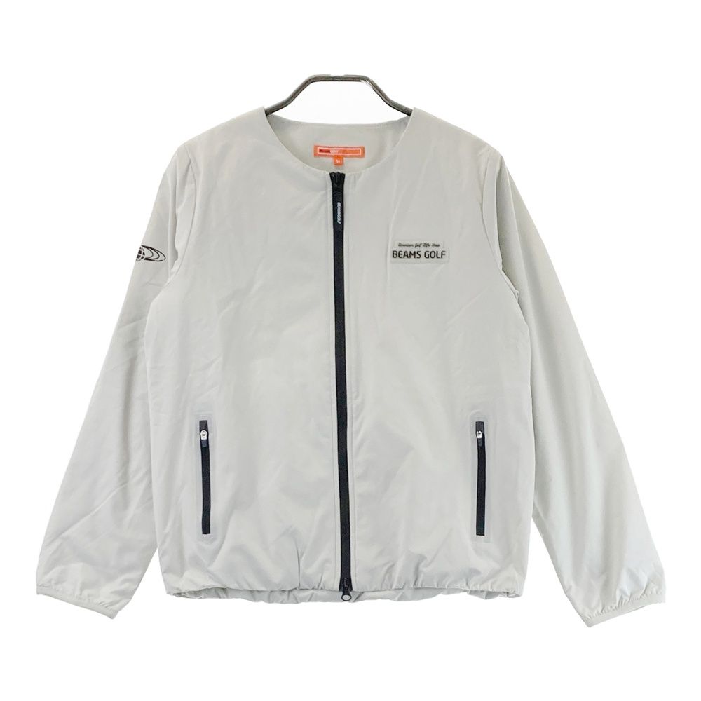 サイズ：M BEAMS GOLF ビームスゴルフ ノーカラー中綿ジャケット