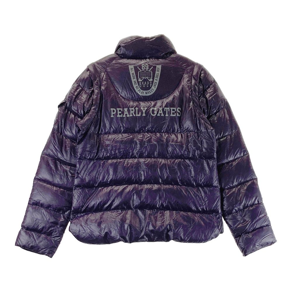 サイズ：0 PEARLY GATES パーリーゲイツ 2WAYダウンジャケット