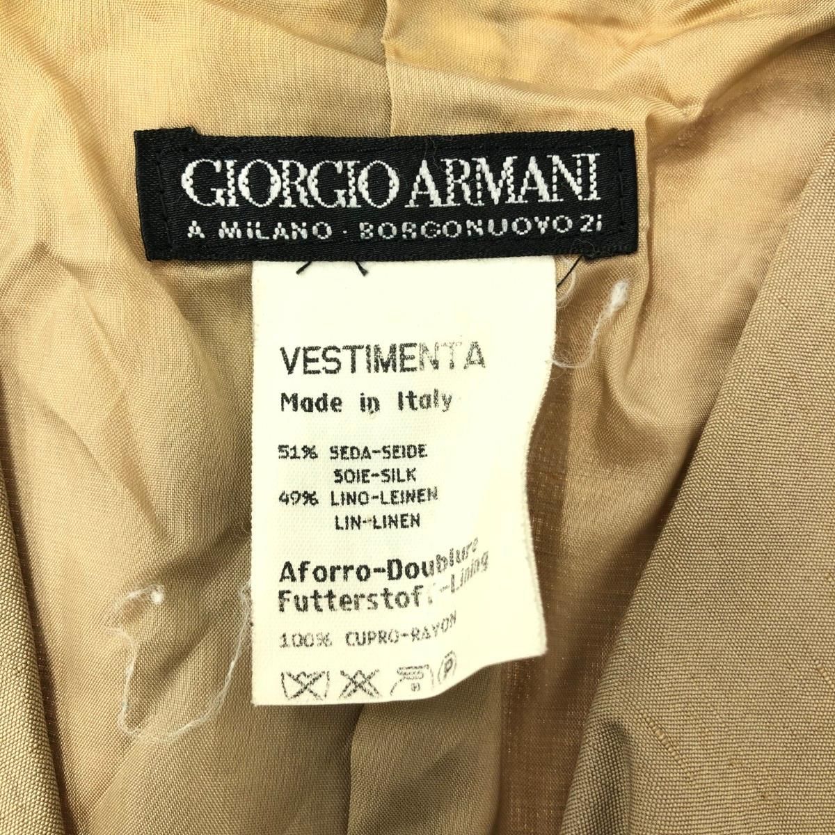 GIORGIO ARMANI ジョルジオアルマーニ 1Bジャケット サイズ:38  