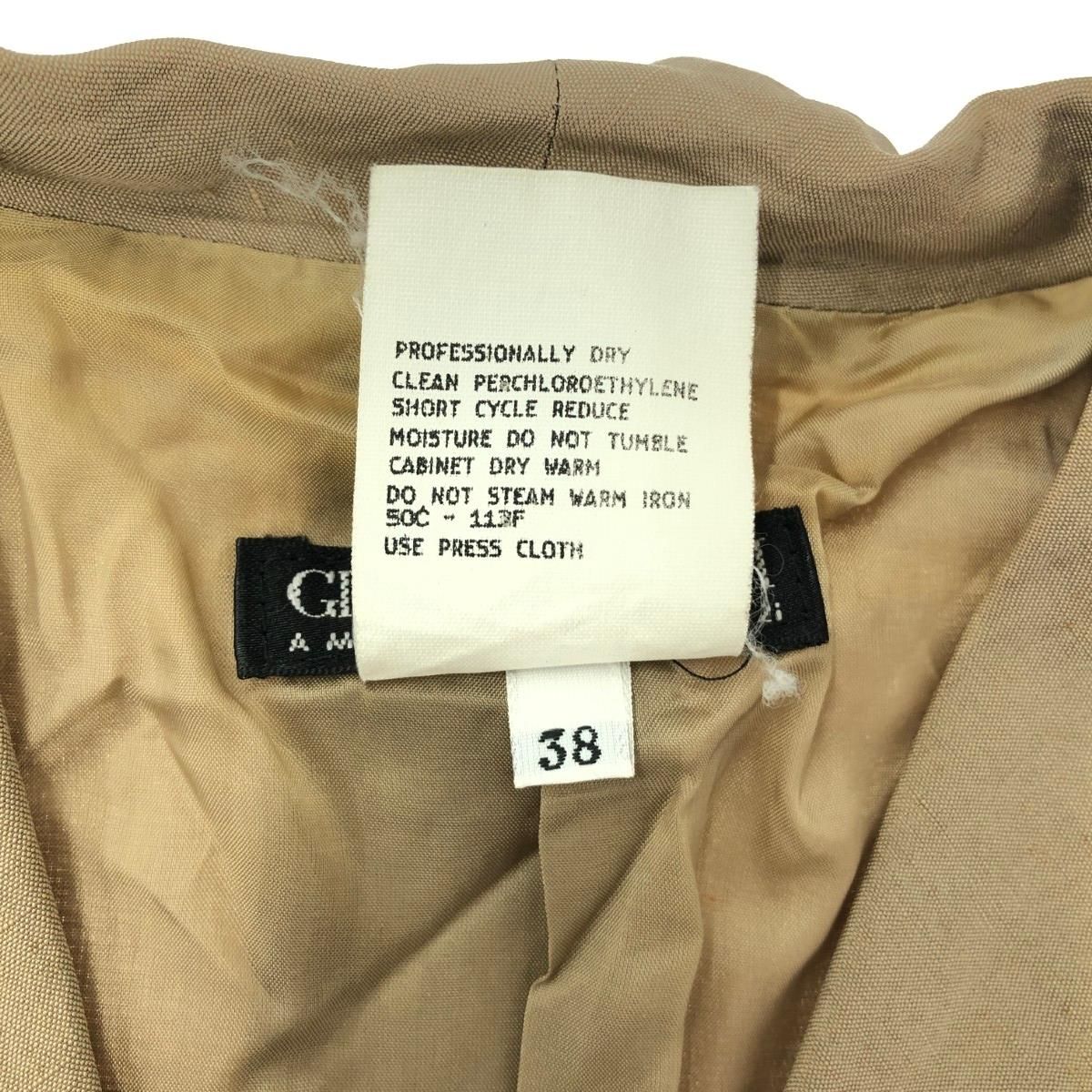 GIORGIO ARMANI ジョルジオアルマーニ 1Bジャケット サイズ:38  