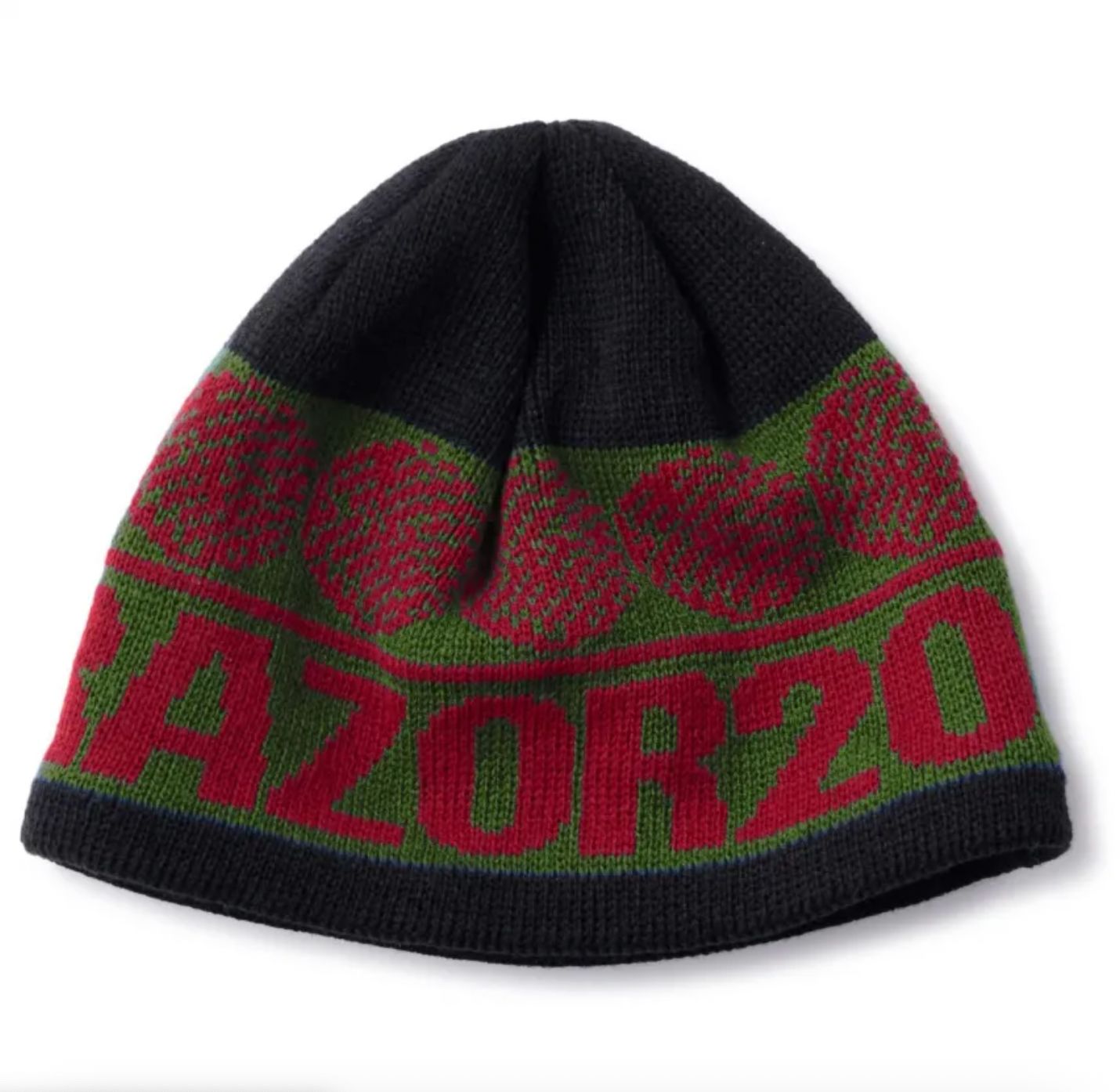 HELLRAZOR BOARDER BEANIE / BLACK/GREEN (ヘルレイザー ビーニー