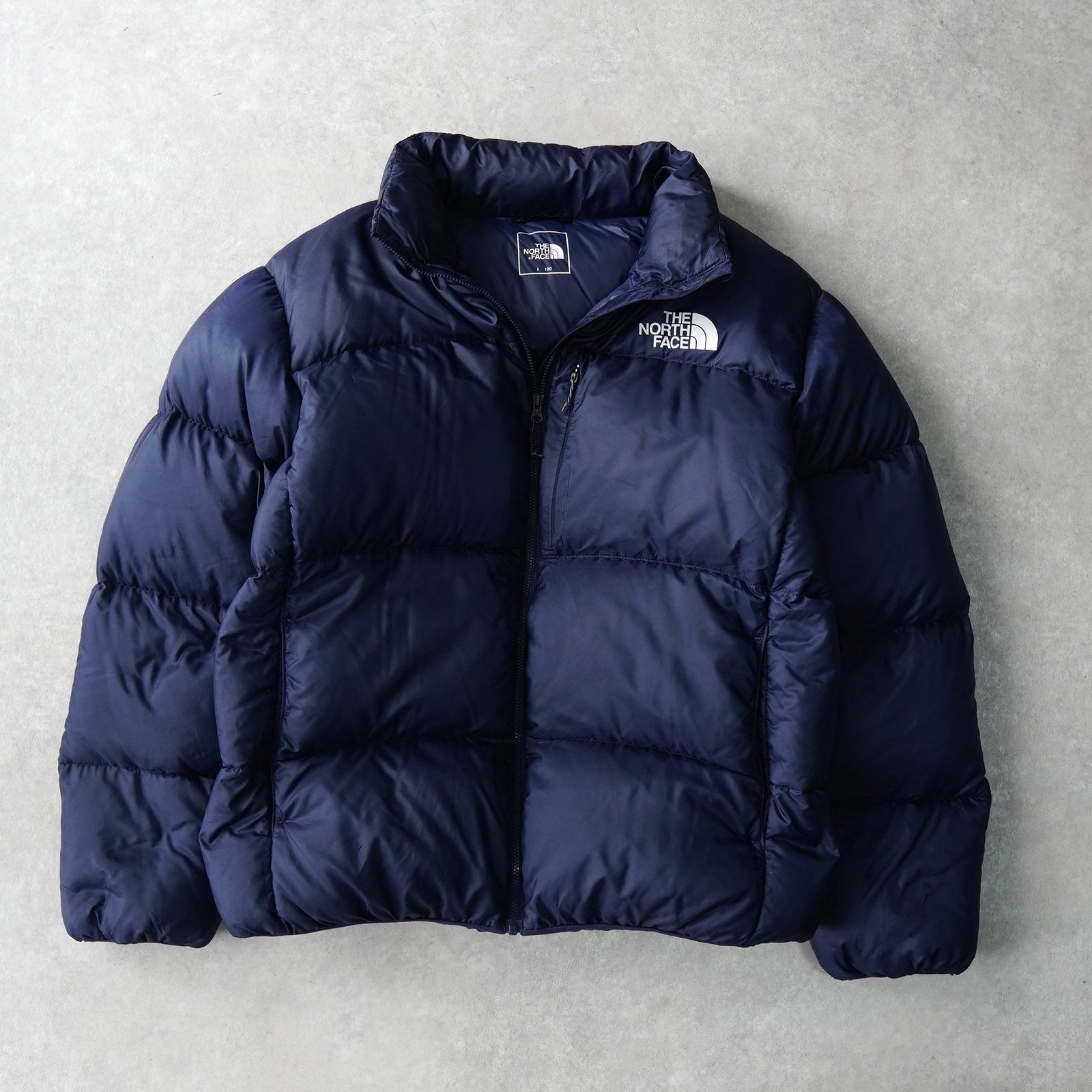 THE NORTH FACE ネイビー ダウンジャケット 100瀬戸黒水指倉見日出克作