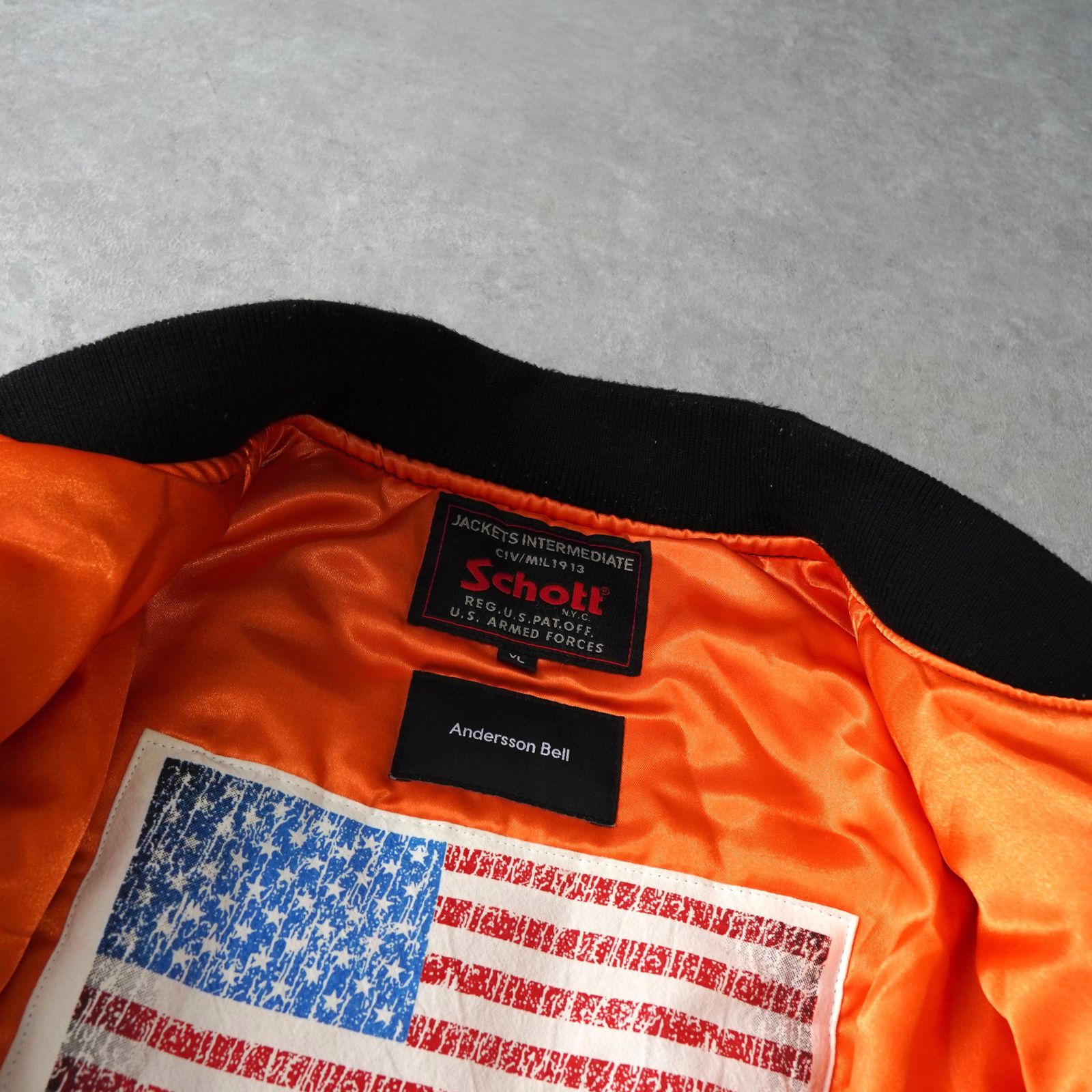 Schott × ANDERSSON BELL ショット × アンダースンベル 中綿