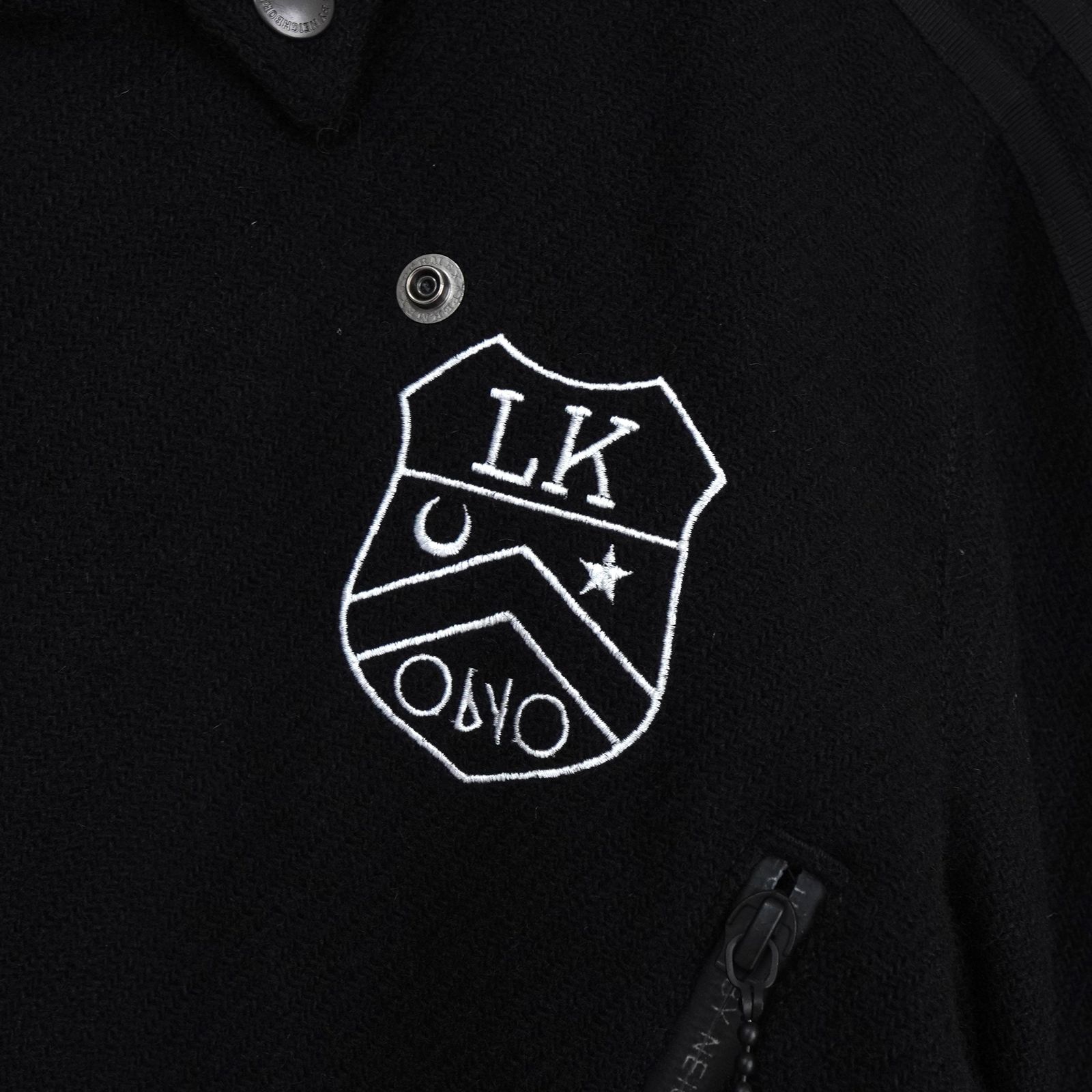 アディダス × ネイバーフッド ハリスツイード ライダースジャケット