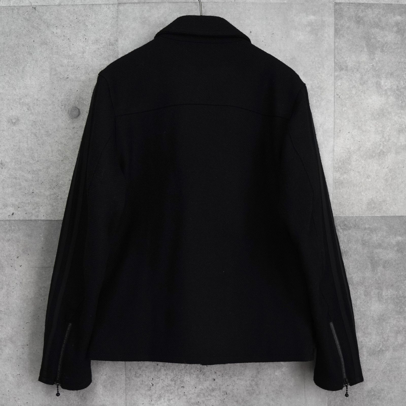 アディダス × ネイバーフッド ハリスツイード ライダースジャケット