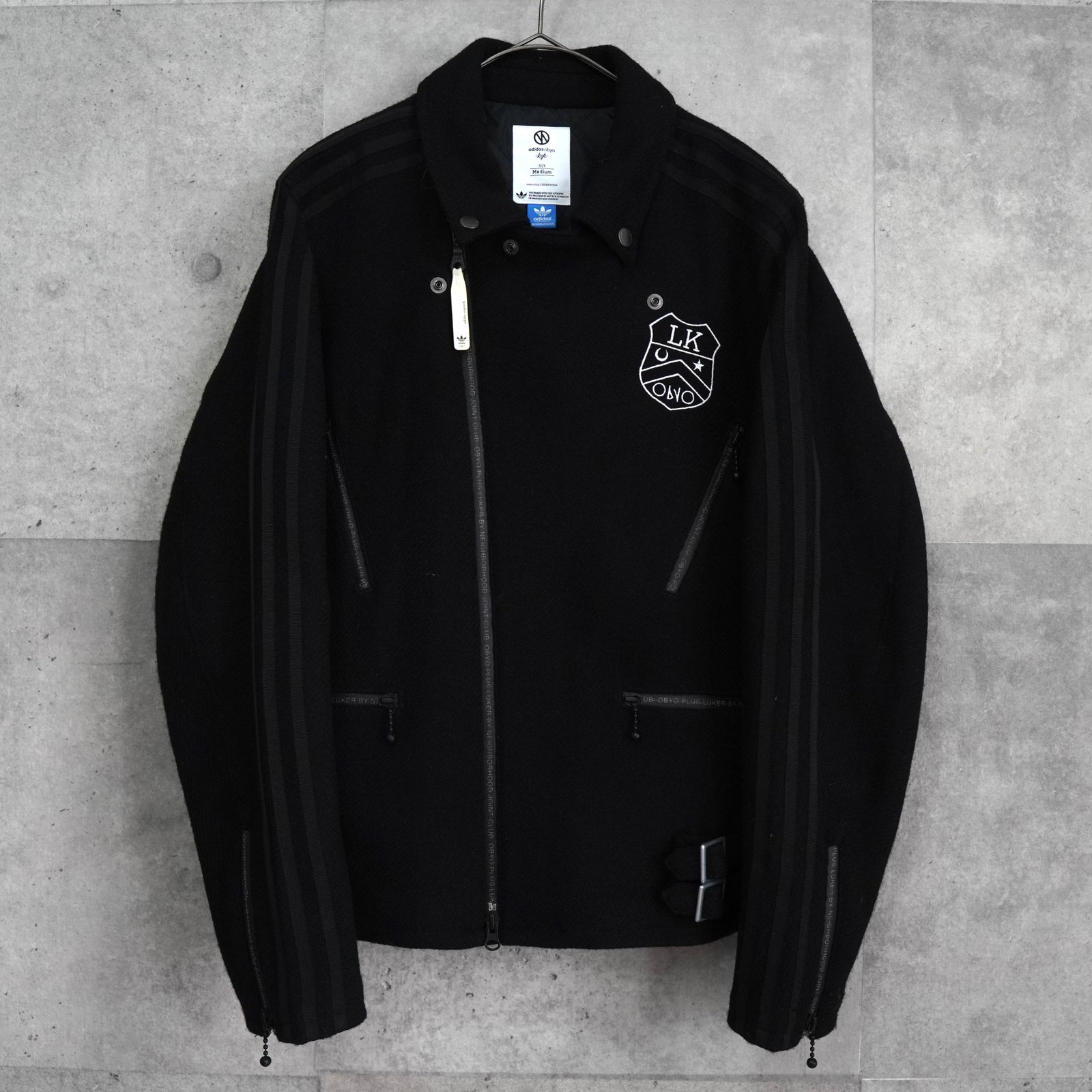 adidas×neighborhood ×Harris tweed ライダース NEIGHBORHOOD - 入手