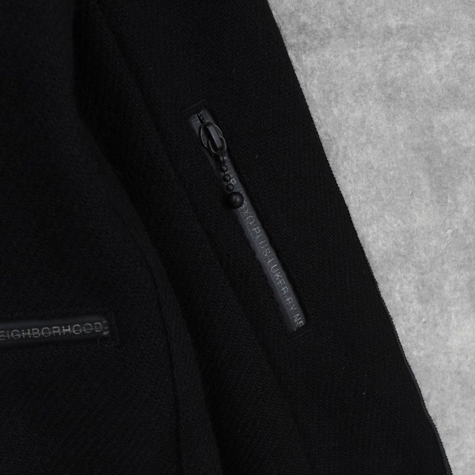 アディダス × ネイバーフッド ハリスツイード ライダースジャケット