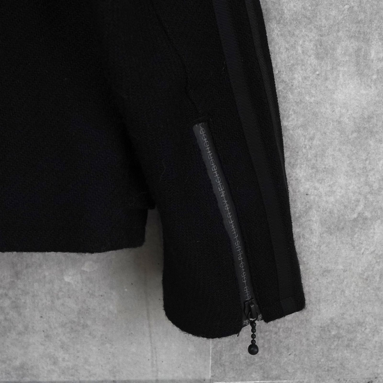 アディダス × ネイバーフッド ハリスツイード ライダースジャケット