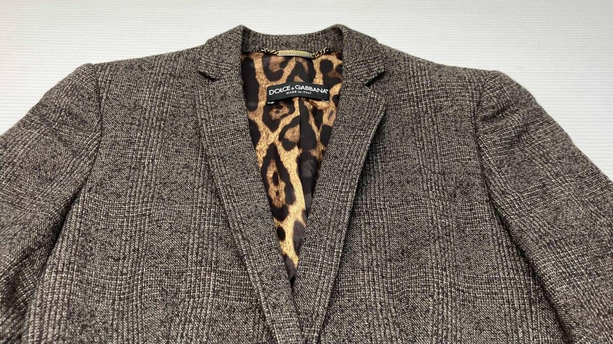 美品　DOLCE&GABBANA　ツイード テーラードジャケット　サイズ50 8005001699873_1.jpg?v=