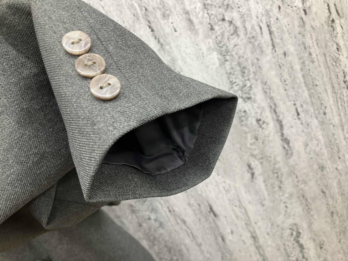 Loin nuit ロワンニュイ テーラードジャケット グレー フリーサイズ
