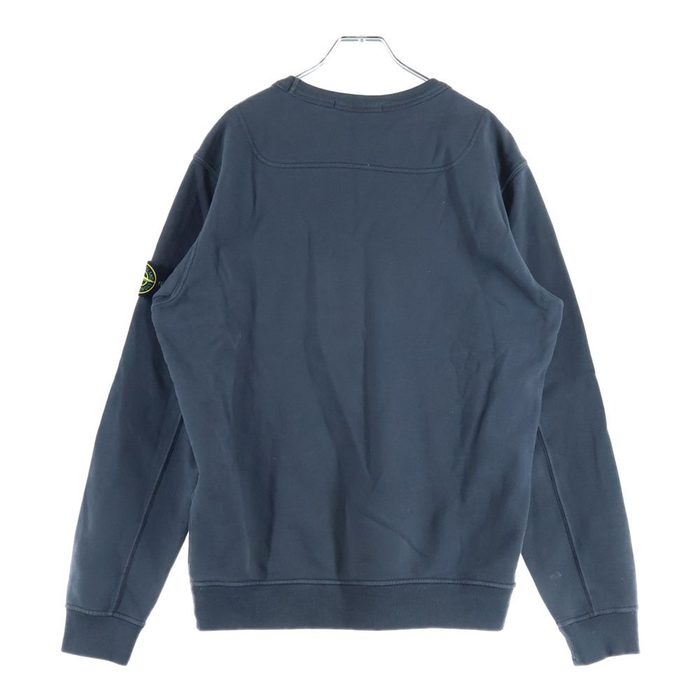 STONE ISLAND (ストーンアイランド) ロゴワッペン 長袖裏起毛クルー 