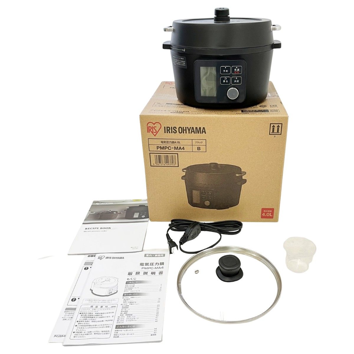 生活家電 ◇◇IRISOHYAMA アイリスオーヤマ 電気圧力鍋 4L 2024年製