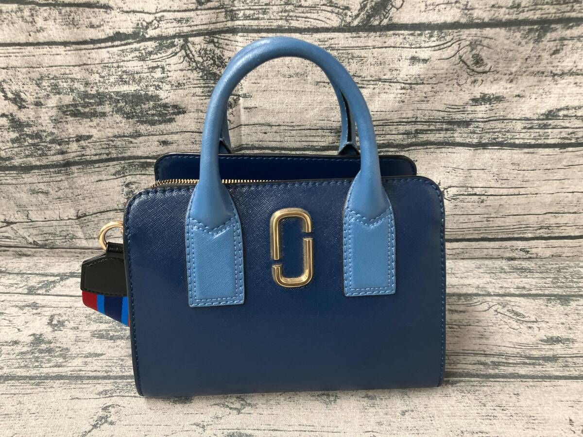 MARC JACOBS 2way ハンドバック ショルダーストラップ付き 2024 MARC JACOBS マークジェイコブス ハンドバッグ 2way ショルダー