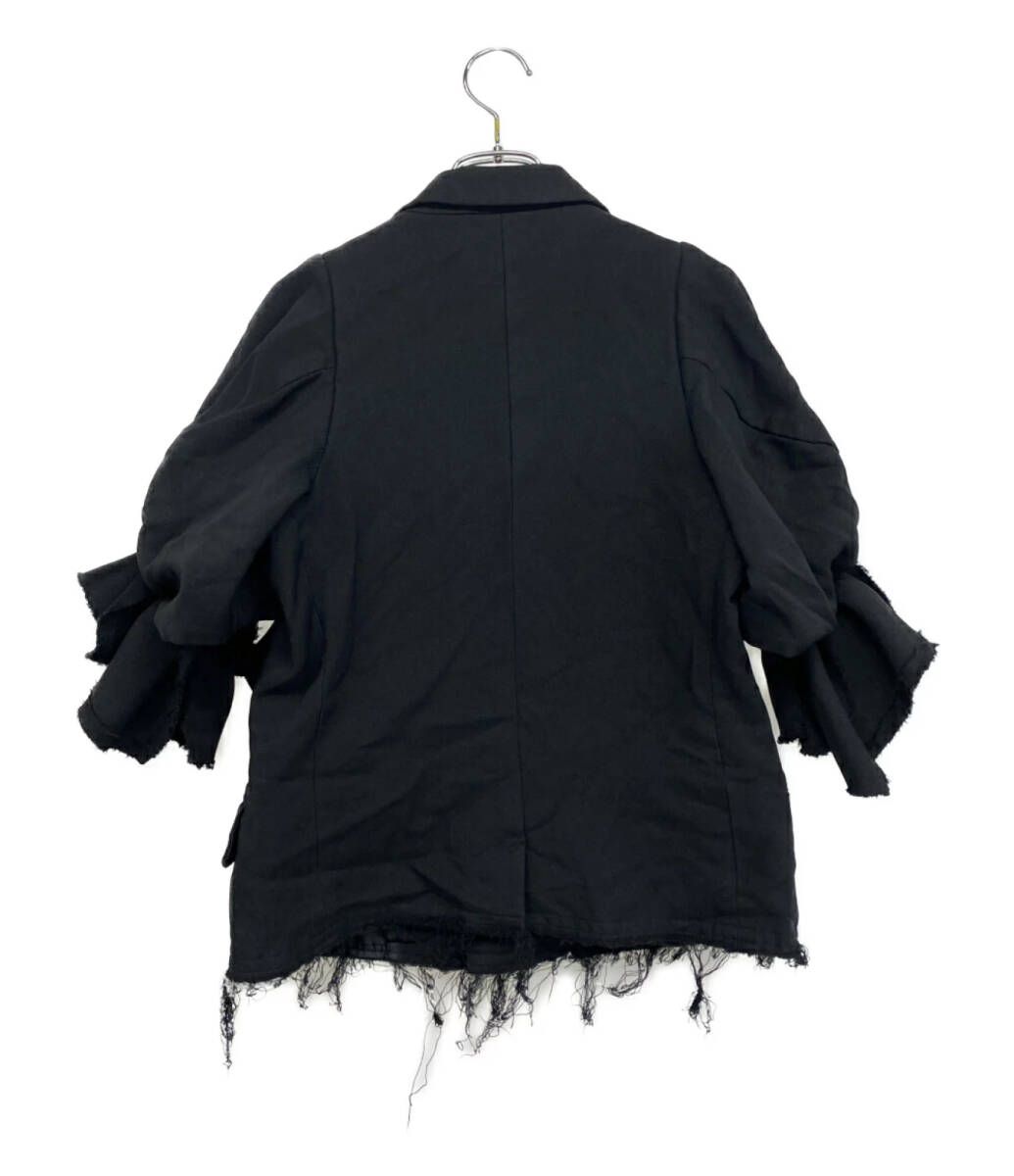 23ss COMME des GARCONS COMME des GARCONS ポリ縮絨袖リボン切りっ