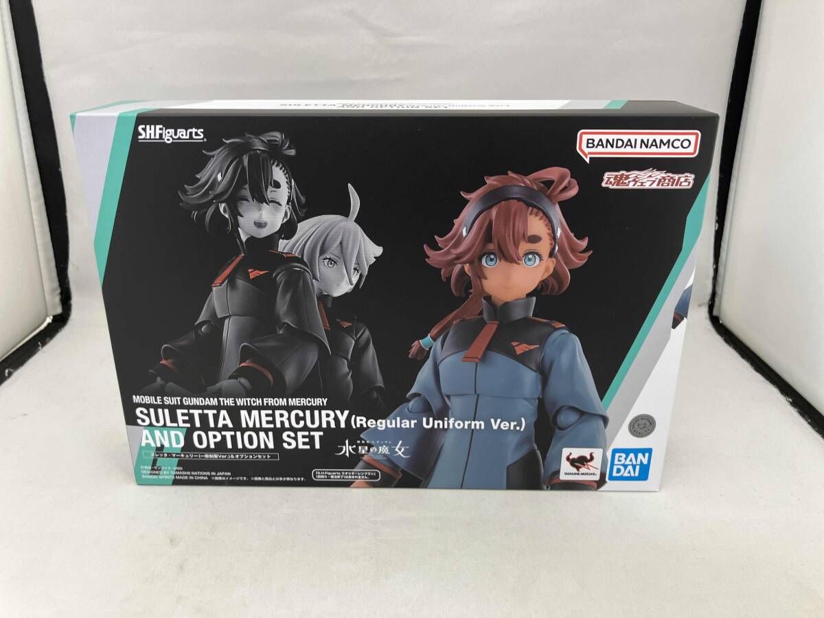 S.H.Figuarts スレッタ・マｰキュリｰ(一般制服Ver.)&オプションセット 