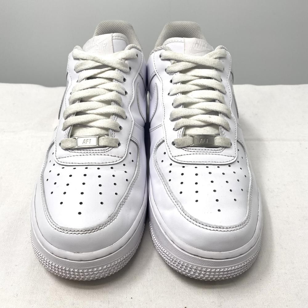 中古】NIKE AIR FORCE 1 '07 ホワイト 27cm CW2288-111 スニーカー