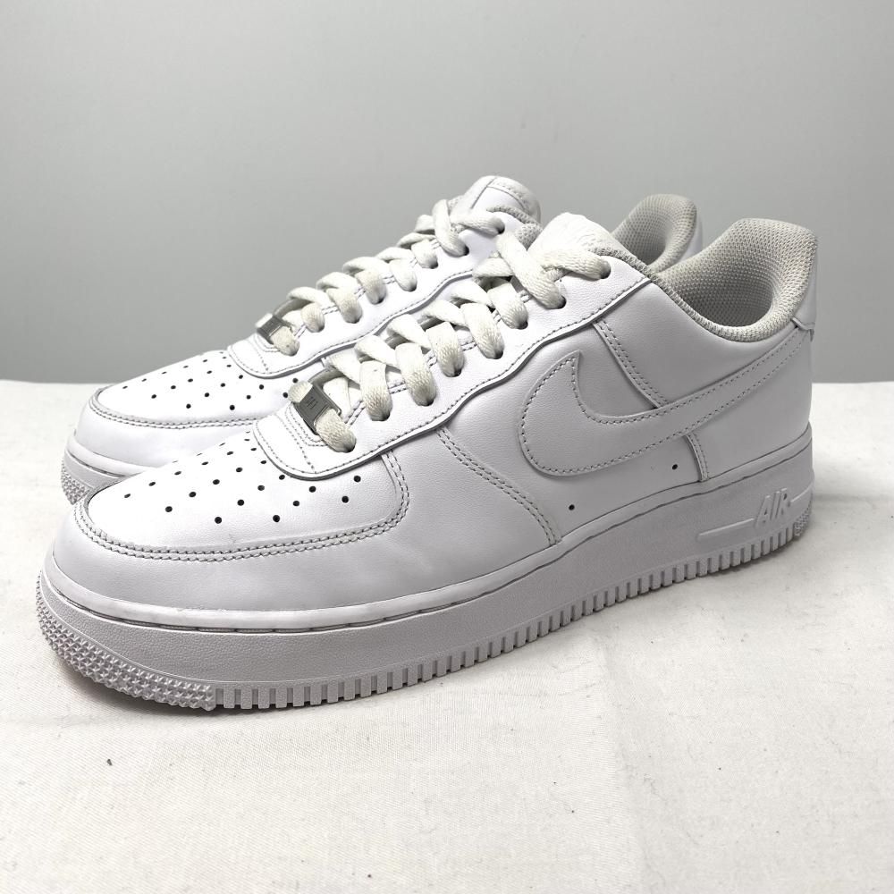 中古】NIKE AIR FORCE 1 '07 ホワイト 27cm CW2288-111 スニーカー