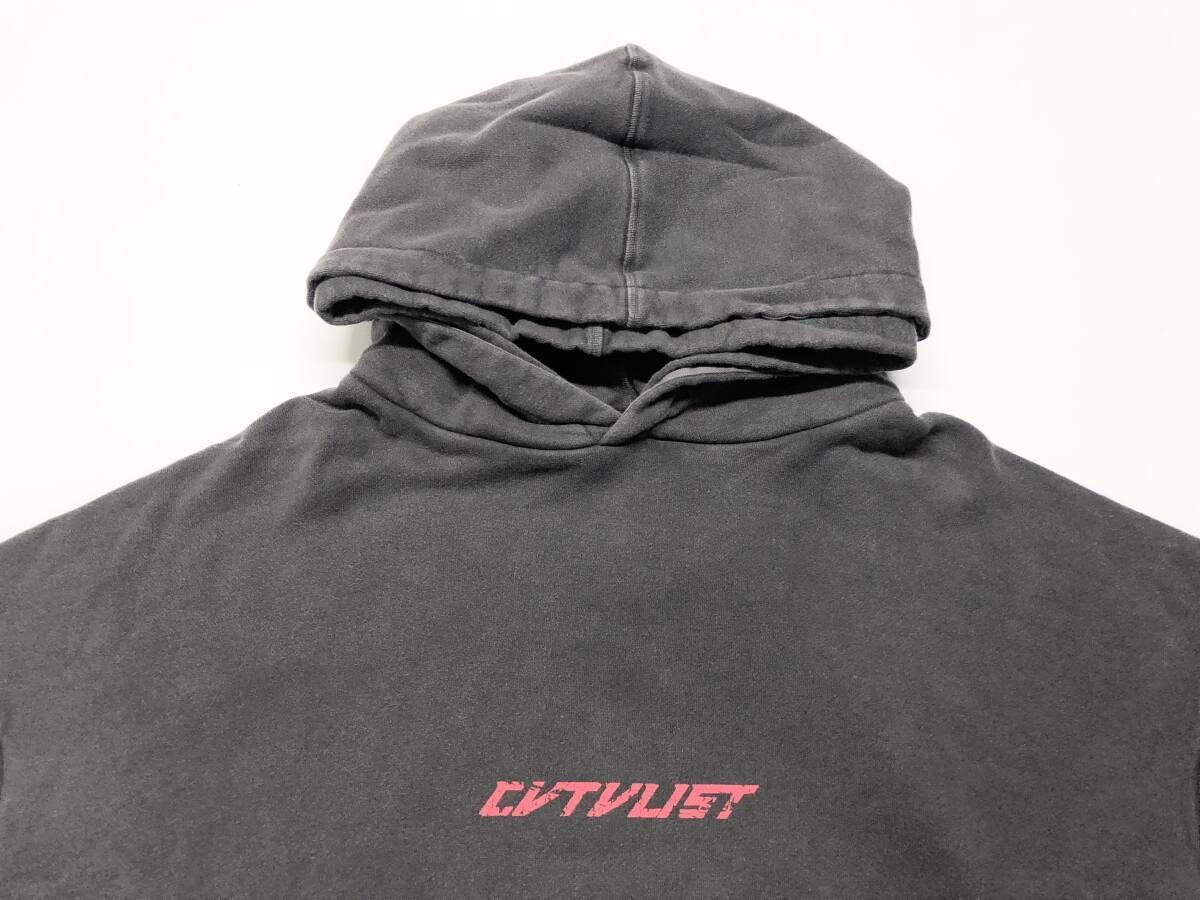 新品 未使用 CVTVLIST（カタリスト） ダブルフードパーカー 2 ブラック 