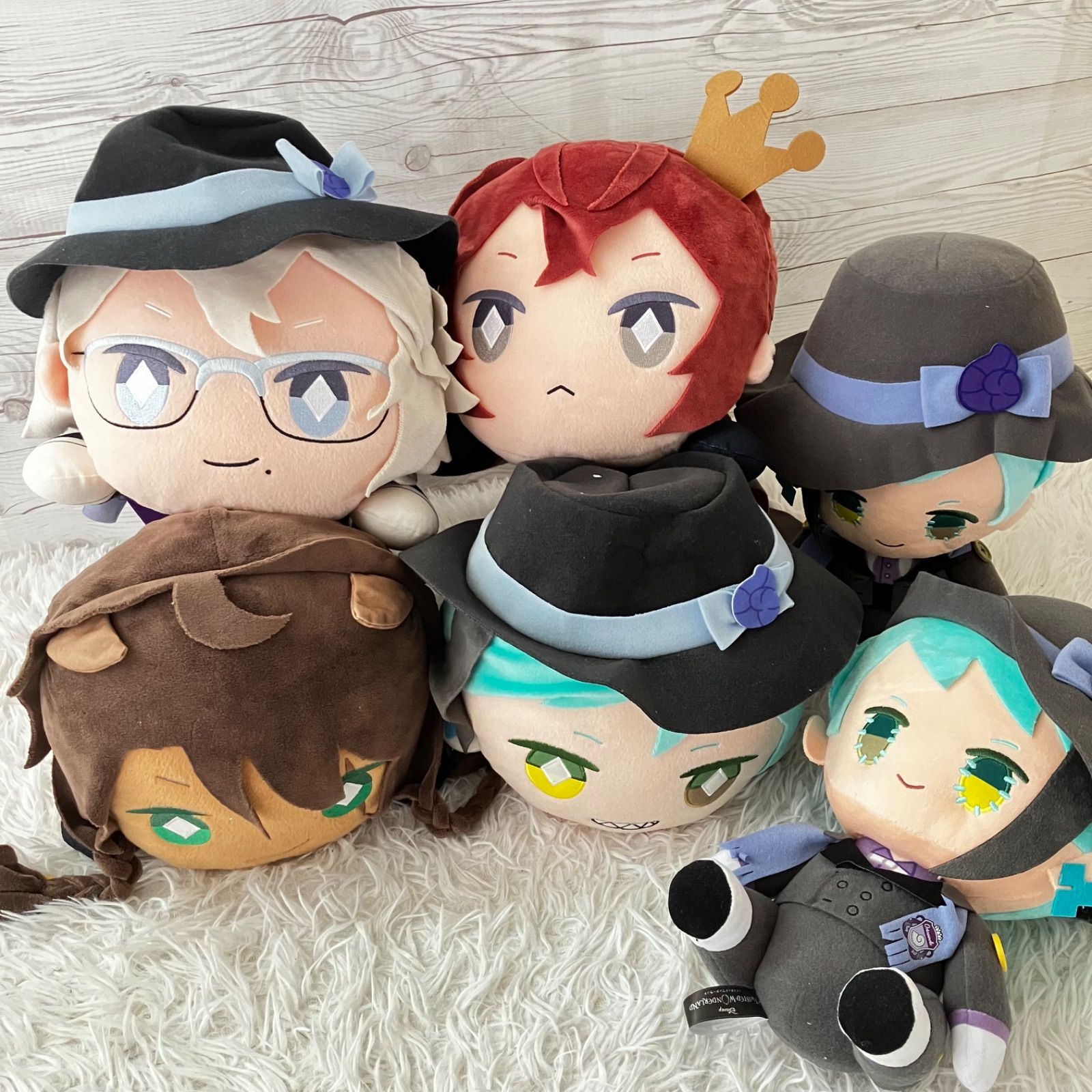 【本日限定セール】ツイステ寝そべりぬいぐるみセット アズール グリム 本日限定セール】ツイステ寝そべりぬいぐるみセット アズール グリム