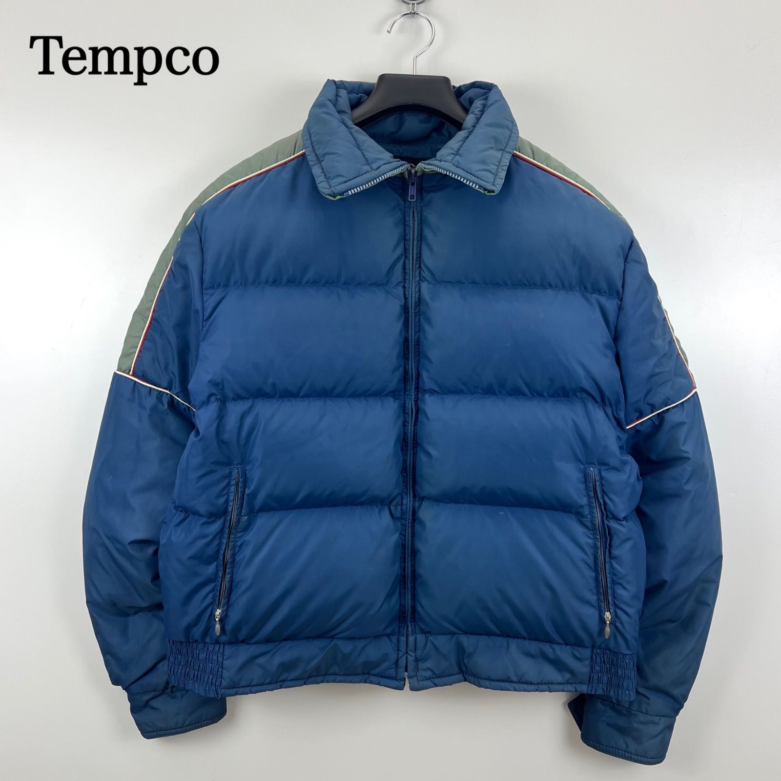 Tempco 80s USA vintage GOOSE down jacket L テンプコ グースダウン