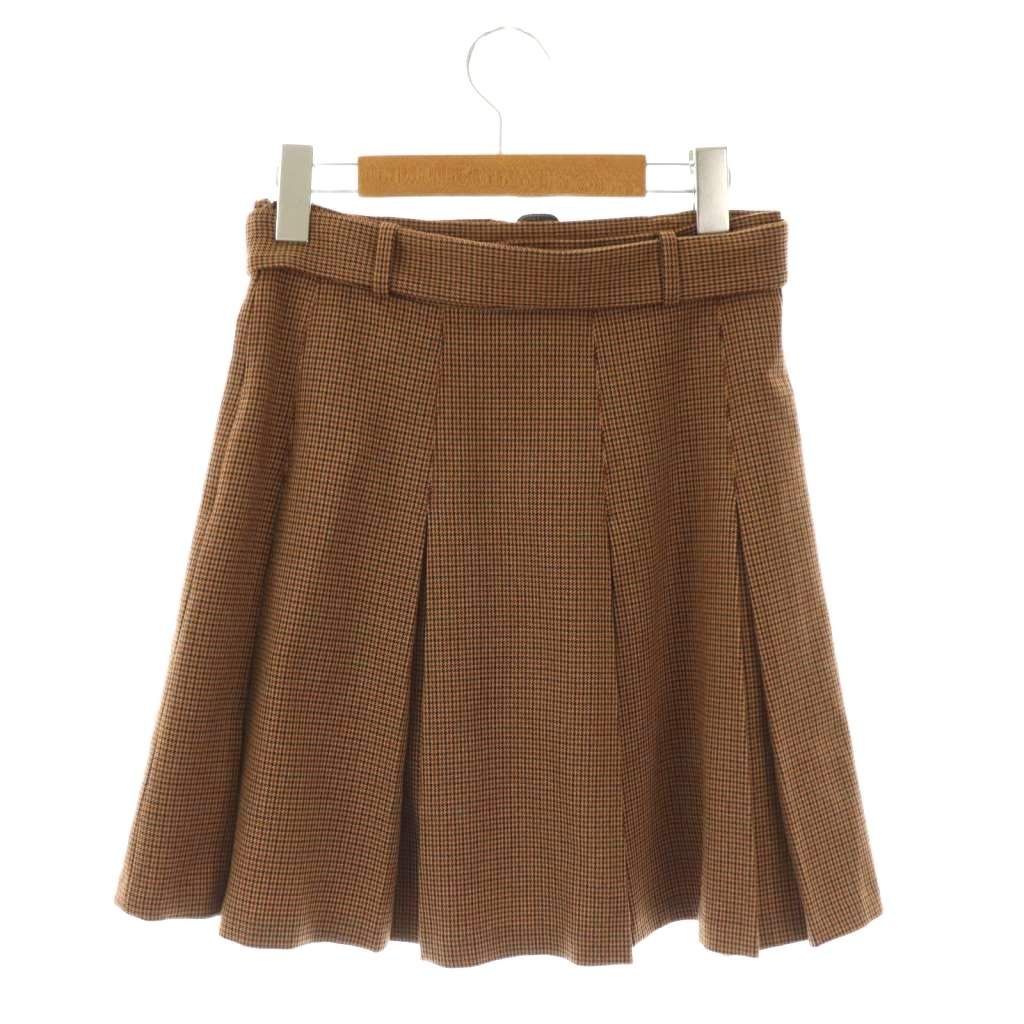 agnes b. (To★b)チェック柄プリーツスカート 38 agnes b. (To☆b)チェック柄プリーツスカート 38