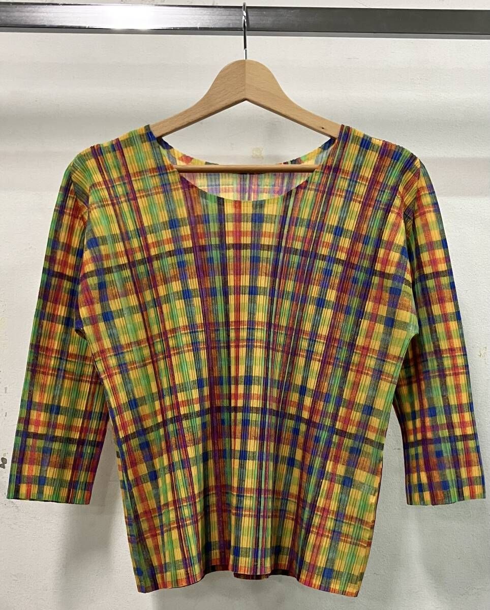 PLEATS PLEASE プリーツプリーズ ISSEY MIYAKE イッセイミヤケ 長袖T