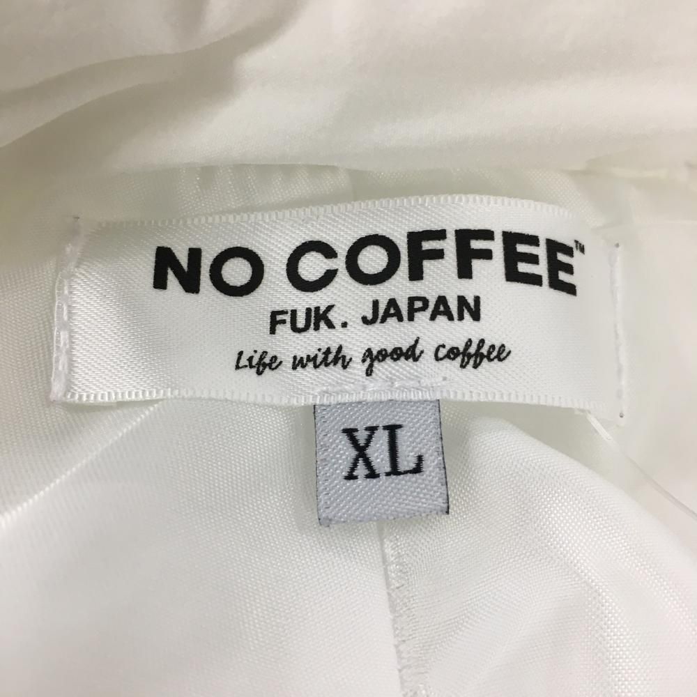 ノーコーヒー クラブハウス ノーゴルフ ロングパンツ ホワイト XS ノーコーヒー クラブハウス ノーゴルフ ロングパンツ ホワイト XS ノー