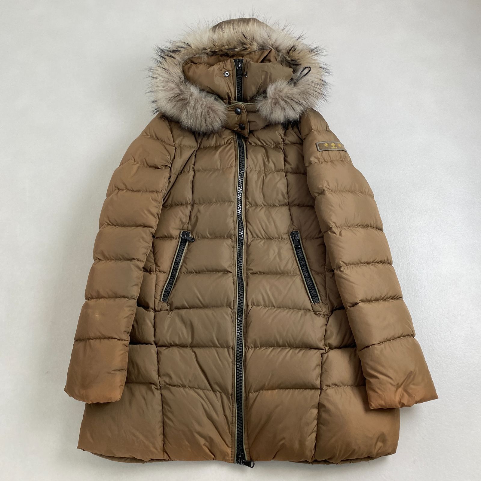 タトラス ダウンコート RITA ファー付き TATRAS ブラウン 02 - メルカリ