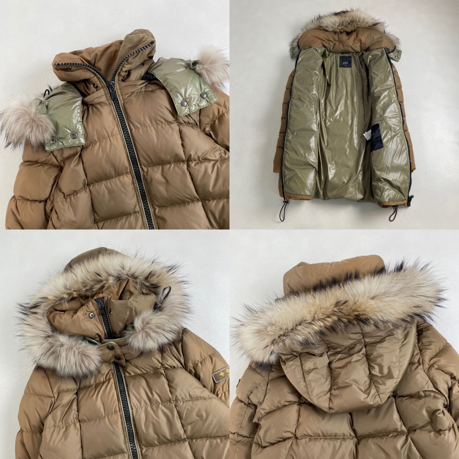 タトラス ダウンコート RITA ファー付き TATRAS ブラウン 02 - メルカリ