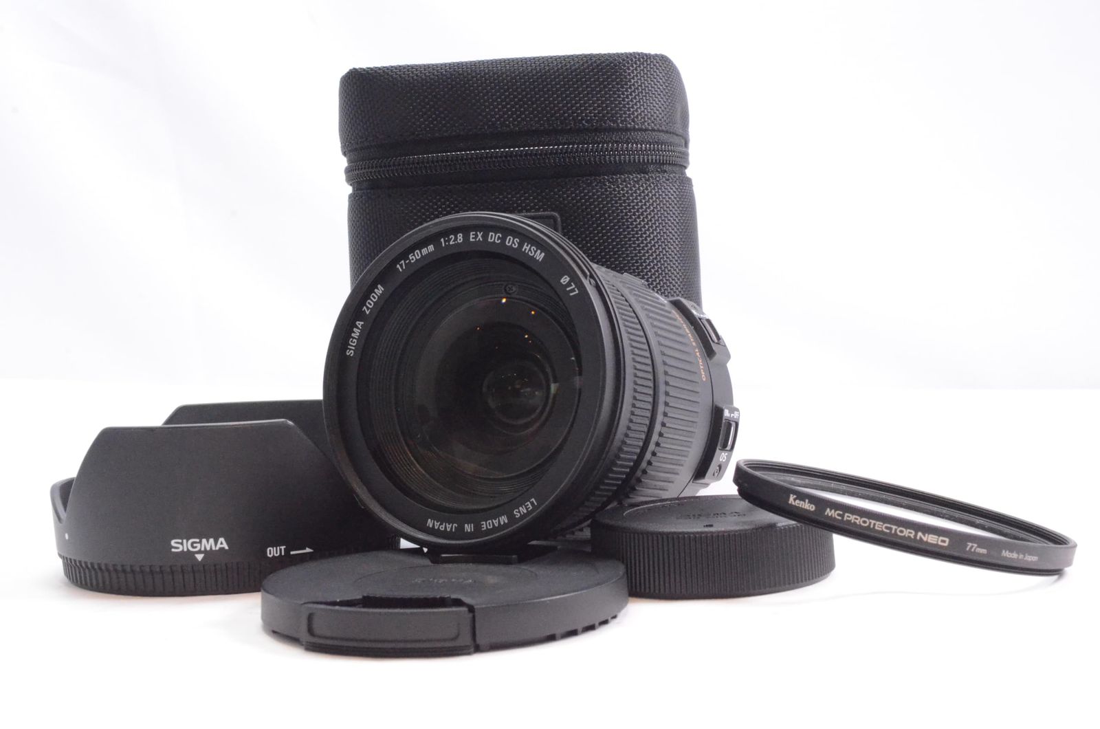レンズケース付き美品】SIGMA シグマ 標準ズームレンズ 17-50mm F2.8