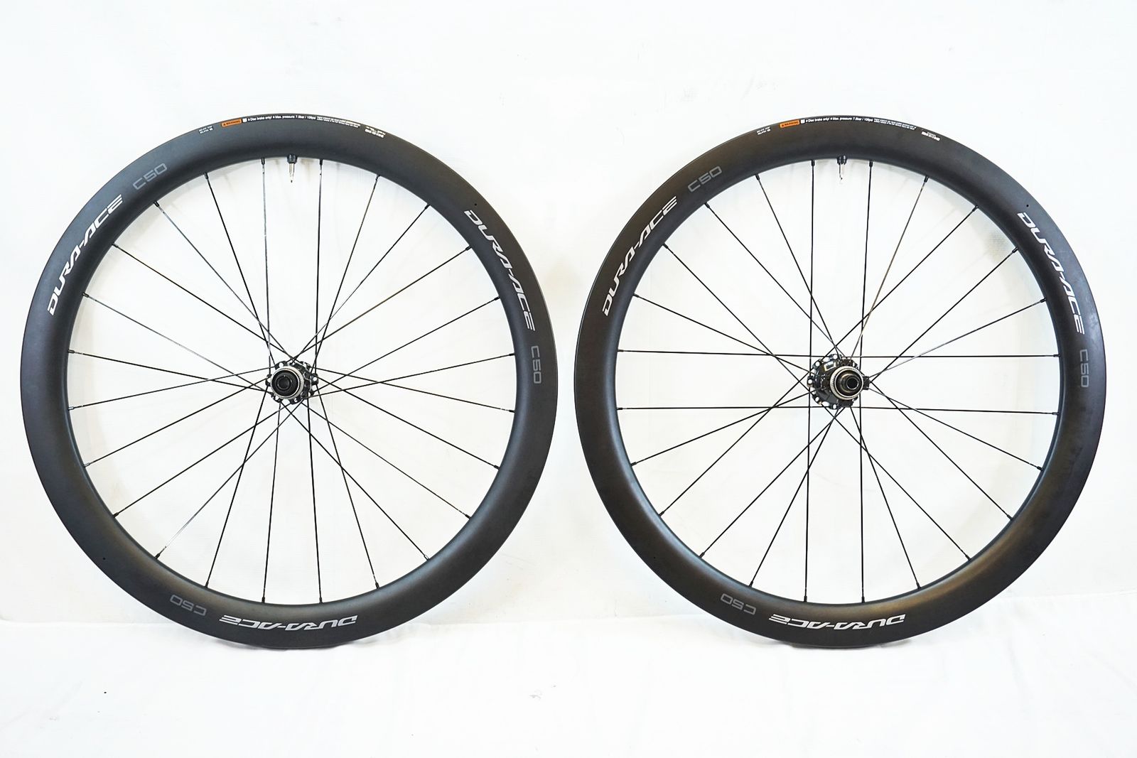 WH-9270-C50 美品 DURA-ACE チューブレスホイール 前後セット SHIMANO 「シマノ」 DURA-ACE WH-9270 C50 TL SHIMANO12S ホイール