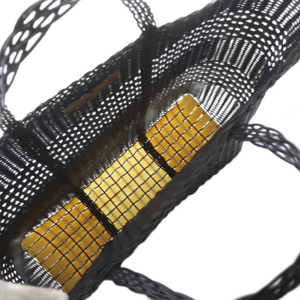 パロローサ PALOROSA かごバッグ ハンドバッグ 黒 ベージュ