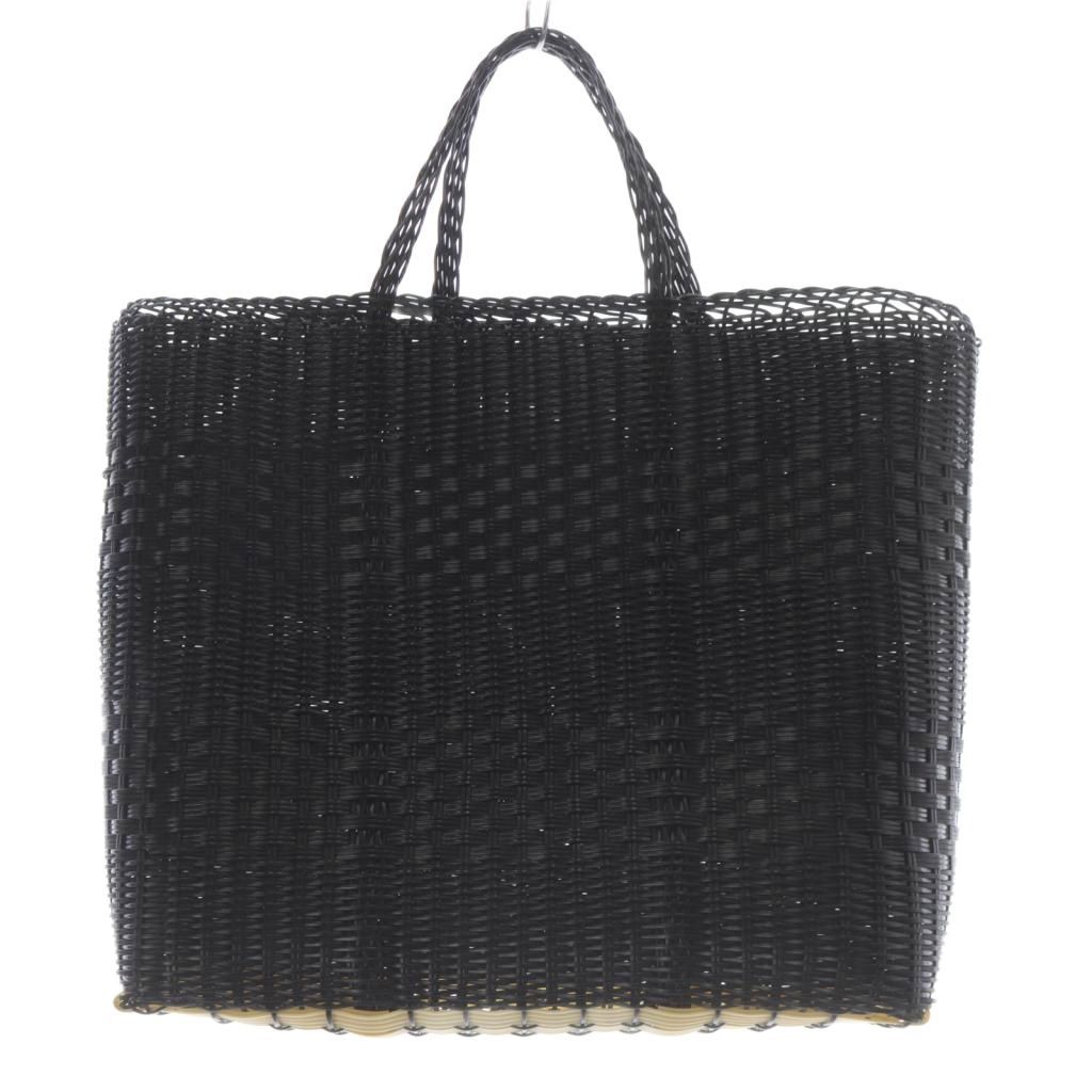 パロローサ PALOROSA かごバッグ ハンドバッグ 黒 ベージュ