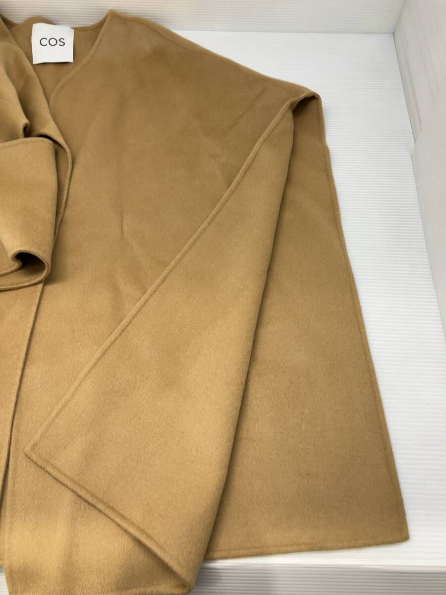 ☆ COS コス ケープコート ポンチョ サイズ不明 ベージュ 通年
