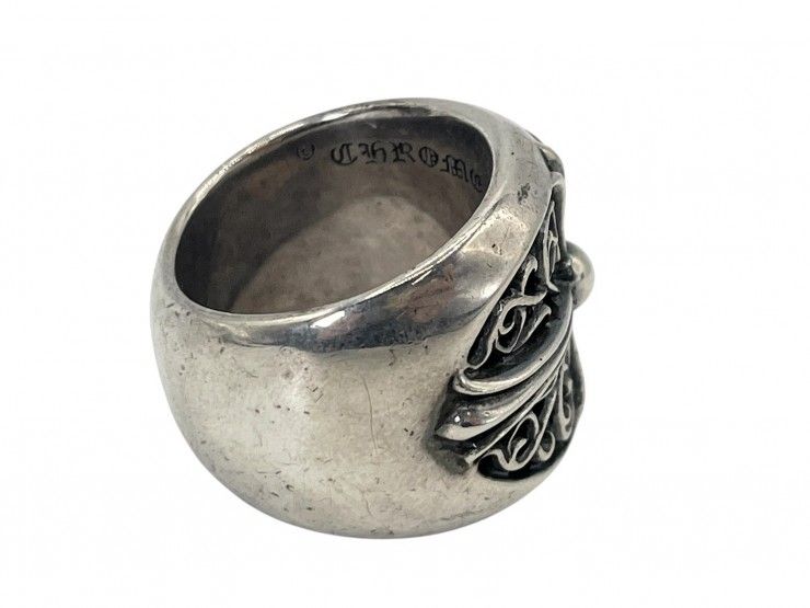 最終値下げ】CHROME HEARTS クラシックオーバルクロスリング 最終